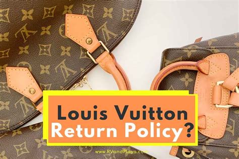 can you return items in louis vuitton|Louis Vuitton returns customer service.